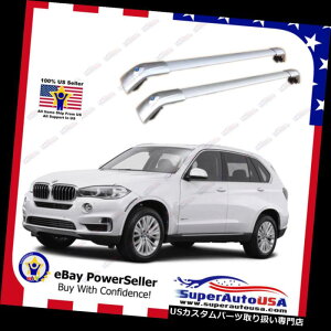 LA BMW 2014 - 17 X 5 F 15Vo[ווNXo[NXo[pgbv[tbN Top Roof Rack For BMW 2014 - 17 X5 F15 Silver Baggage Luggage Cross Bar Crossbar