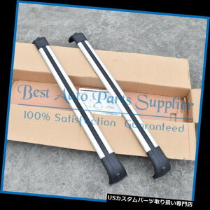 �L�����A �����h���[�o�[�f�B�X�J�o���[LR3�p���[�t���b�N�o�[�N���X�L�b�g LR4 2005-2016�V���o�[ Roof rack Bar Cross Kit For Land Rover Discovery LR3  LR4 2005-2016 silver �y���s�A���i�z