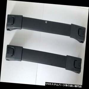 LA 2013-2017g^RAV4߉\ȃubNtgA[tgbvbNNXo[ For 2013-2017 Toyota RAV4 Adjustable Black Front Rear Roof Top Rack Cross Bar