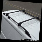 キャリア 屋根の柵のための黒い十字棒はルノーKangoo（2008+）100KG Lockableに合うため Black Cross Bars For Roof Rails To Fit Renault Kangoo (2008+) 100KG Lockable