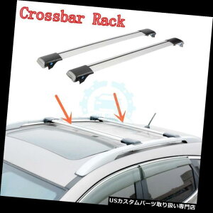 LA tHNX[QeBOA2010-2016N̂߂̃A~Ԃ̃[tbNNXo[refit Aluminum Alloy Car Roof Rack Cross Bars Refit For Volkswagen Tiguan 2010-2016