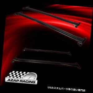 �L�����A 2008-2013�u���b�NOE�t�@�N�g���[�X�^�C���N���X���[�t���b�N�o�[�t�B�b�g�g���^�n�C�����_�[4Dr 2008-2013 Black OE Factory Style Cross Roof Rack Bar Fits Toyota Highlander 4Dr �y���s�A���i�z