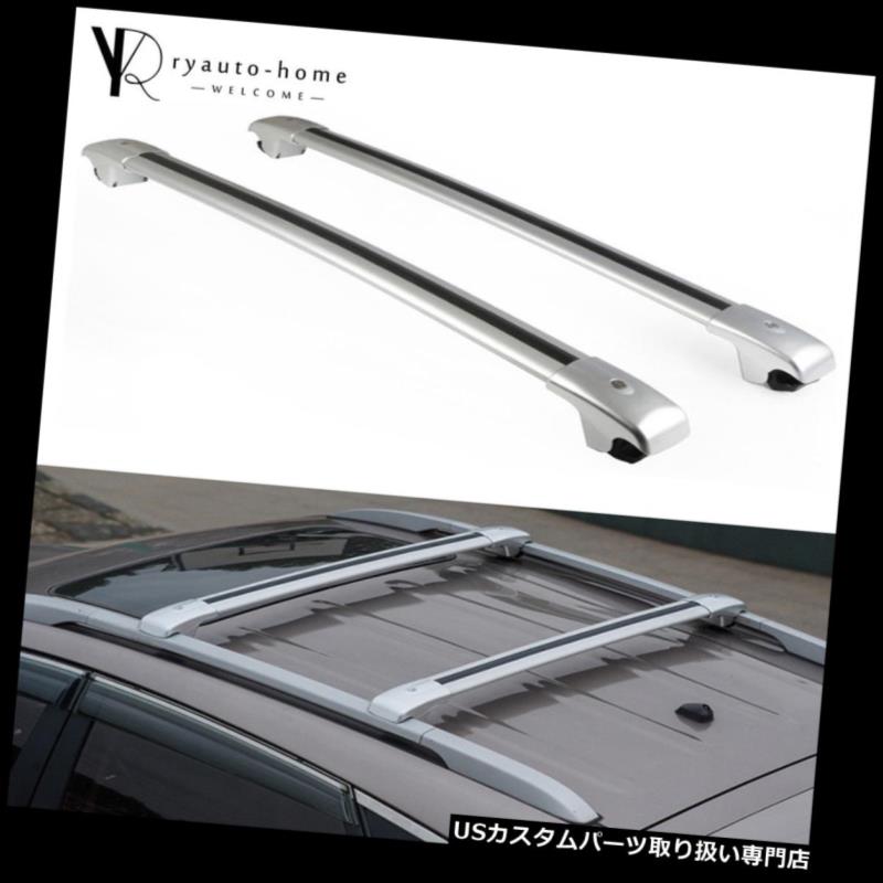 Top Roof Rack Silver Baggage Cross Bar Crossbar For Lincoln MKX 2016-2019