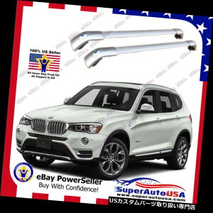 LA BMW X3 F25 2011-17pVo[[tוNXo[NXo[pgbv[tbN Top Roof Rack for BMW X3 F25 2011-17 Silver Baggage Luggage Cross Bar Crossbar