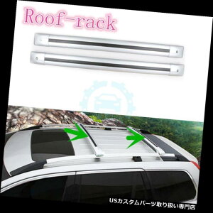 LA tH[h̒Eo2013-2015N̂߂2 *␻̃A~̎וz_[̏̒I 2* Silver Aluminum Alloy Baggage Holder Parcel Rack For Ford Escape 2013-2015