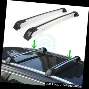 LA OHASX 2011-16̂߂1set[tbÑI[o[wbhו̒I̎pIȖ_ 1set Roof Rack Overhead Luggage Rack Pratical Bar For Mitsubishi ASX 2011-16
