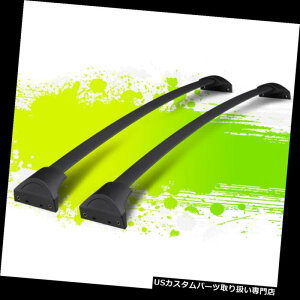 キャリア 16-18ホンダパイロット2ピースOEブラッククロスバールーフトップラック荷物貨物キャリア FOR 16-18 HONDA PILOT 2PC OE BLACK CROSS BAR ROOF TOP RACK BAGGAGE CARGO CARRIER