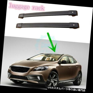 �L�����A �{���{V40�N���X�J���g���[2014-2015�N�̂��߂̎���2X�V�������㎮�̉ו��̒I�o�[ Auto 2X New Overhead Luggage Rack Bar For Volvo V40 Cross Country 2014-2015