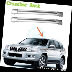 LA g^vh2010-2016N̂߂̎Ԃ̃[tbN̉ו̒I̎ւ̓K Car Roof Rack Luggage Racks Replacement Fit For Toyota Prado 2010-2016