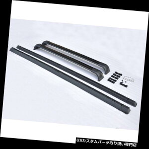 LA pX̍̒I̍2003-2012Ñh[o[͈̔HSÊ߂ɒuNXo[ň݂͂܂ PASS Black Roof Rack Rails Cross Bar Set For 2003-2012 Land Rover Range HSE