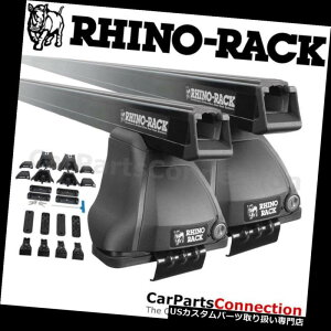 �L�����A Rhino-Rack JA4440�w�r�[�f���[�e�B�[�u���b�N���[�t�N���X�o�[�iCADILLAC SEVILLE SLS 98-04�p�j Rhino-Rack JA4440 Heavy Duty Black Roof Crossbar For CADILLAC SEVILLE SLS 98-04
