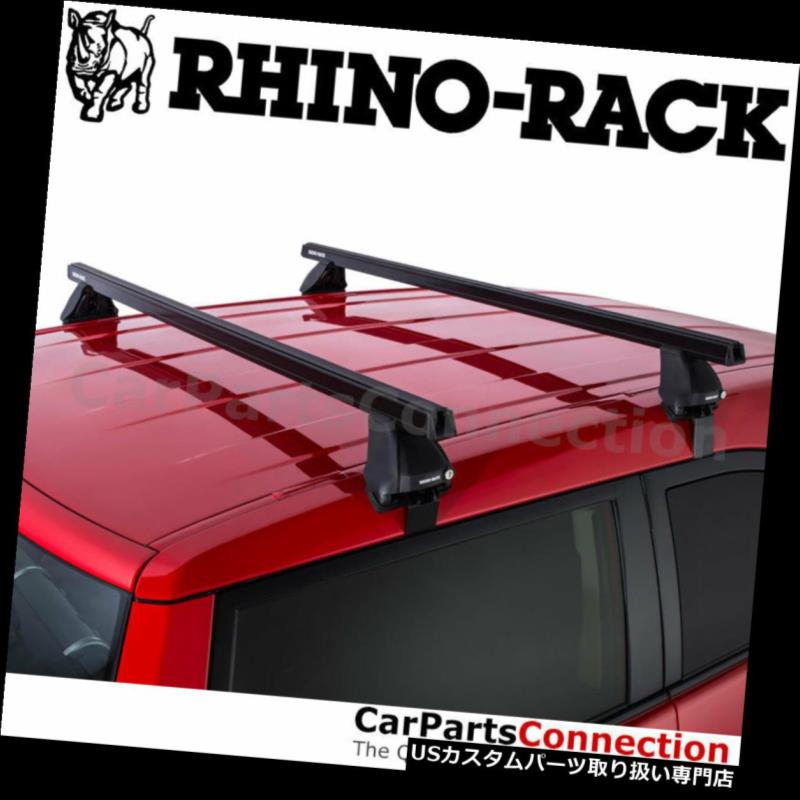 日本製/今治産 USキャリア Rhino-Rack JA4469シボレーIMPALA 08-12用ヘビーデューティ2500ブラックルーフクロスバー  Rhino-R