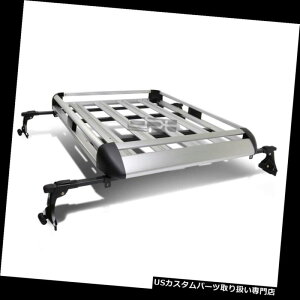 LA 50 "×31"\ȃ[tbNJ[/ SUVJ[SQ[W/obOLAoXPbg+NXo R 50"X 31"ADJUSTABLE ROOF RACK CAR/SUV CARGO LUGGAGE/BAG CARRIER BASKET+CROSSBAR