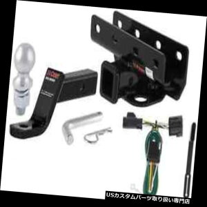 qb`o[ J[gNX3g[[V[o[qb`amp; A W[vO[̂߂̊SȌpbP[W Curt Class 3 Trailer Receiver Hitch  Complete Tow Package for Jeep Wrangler