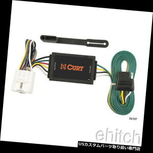 qb`o[ 2004-2007g^nC_[̂߂̃J[gg[[qb`zRlN^56107 Curt Trailer Hitch Wiring Connector 56107 for 2004-2007 Toyota Highlander