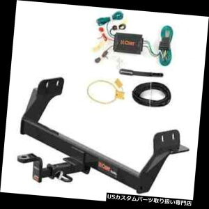 ヒッチメンバー カートクラス2トレーラーヒッチ& A フォードフュージョン用オールドスタイルボールマウント付き配線 Curt Class 2 Trailer Hitch  Wiring w/ Old-Style Ball Mount for Ford Fusion