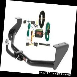 �q�b�`�����o�[ �J�[�g�N���X1�g���[���[�q�b�`��amp; A �q�����_�CVeloster�̂��߂�1-7 / 8 "�{�[���̔z�����[���L�b�g Curt Class 1 Trailer Hitch  Wiring Euro Kit w/1-7/8" Ball for Hyundai Veloster