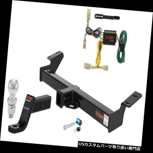 qb`o[ J[g3NXg[[qb`gEpbP[W2/2 "g^RAV4p{[ Curt Class 3 Trailer Hitch Tow Package w/ 2" Ball for Toyota RAV4