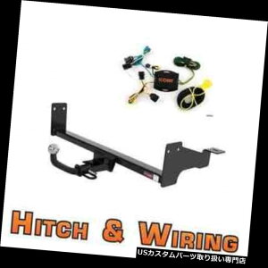 "�q�b�`�����o�[ �J�[�g�N���X2�g���[���[�q�b�`��amp; A 1-7 / 8 ""�{�[���t�����[���L�b�g�̔z��08-09 Avenger�p�{�[�� Curt Class 2 Trailer Hitch  Wiring Euro kit w/ 1-7/8"" Ball for 08-09 Avenger �y���s�A���i�z"