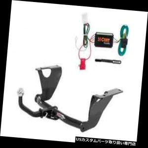 ヒッチメンバー カートクラス2トレーラーヒッチ& A 1-7 / 8 "スバルアウトバック用ボール付きユーロキットの配線 Curt Class 2 Trailer Hitch  Wiring Euro Kit w/ 1-7/8" Ball for Subaru Outback