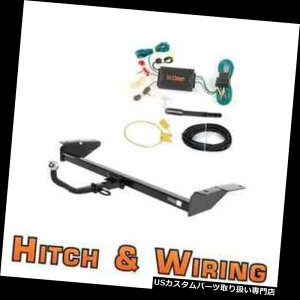 qb`o[ J[gNX2g[[qb`amp; A 1981N2009N܂ł̃^EJ[p[Lbgtz2C`{[ Curt Class 2 Trailer Hitch  Wiring Euro kit w/ 2" Ball for 1981-2009 Town Car