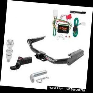 qb`o[ J[gNX3g[[qb`pbP[Ww / 2 "g^nC_[p{[a Curt Class 3 Trailer Hitch Tow Package w/ 2" Ball Diameter for Toyota Highlander