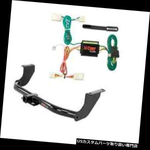 ヒッチメンバー カートクラス1トレーラーヒッチ& A 三菱ミラージュハッチバック用配線 Curt Class 1 Trailer Hitch  Wiring for Mitsubishi Mirage Hatchback