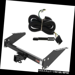 ヒッチメンバー カートクラス3トレーラーヒッチ& A シボレーアストロ/ GMCサファリのカスタム配線用ハーネス Curt Class 3 Trailer Hitch  Custom Wiring Harness for Chevy Astro/GMC Safari