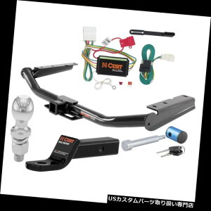 qb`o[ J[g2NX3g[[qb`gEpbP[Ww / 2 "g^nC_[pg[[{[ Curt Class 3 Trailer Hitch Tow Package w/ 2" Trailer Ball for Toyota Highlander