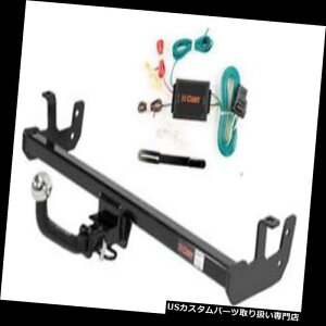 ヒッチメンバー カートクラス1トレーラーヒッチ& A サイオンiQ用2インチボール付きユーロキットの配線 Curt Class 1 Trailer Hitch  Wiring Euro kit w/ 2" Ball for Scion iQ
