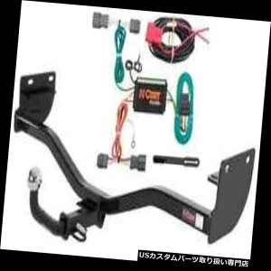 ヒッチメンバー カートクラス1トレーラーヒッチ& A 配線用ユーロキット、2 "ボール付きKia Soul Curt Class 1 Trailer Hitch  Wiring Euro kit w/ 2" Ball for Kia Soul