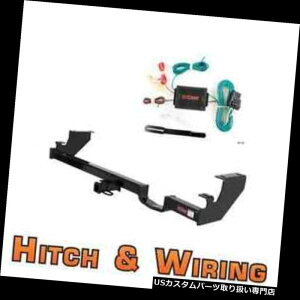 �q�b�`�����o�[ �J�[�g�N���X2�g���[���[�q�b�`��amp; A 1991 - 1997�N�g���^�v���r�A�̔z�� Curt Class 2 Trailer Hitch  Wiring for 1991-1997 Toyota Previa