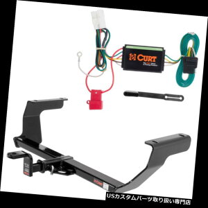 ヒッチメンバー カートクラス1トレーラーヒッチ& A XV Crosstrek用オールドスタイルボールマウント付き配線 Curt Class 1 Trailer Hitch  Wiring w/ Old-Style Ball Mount for XV Crosstrek