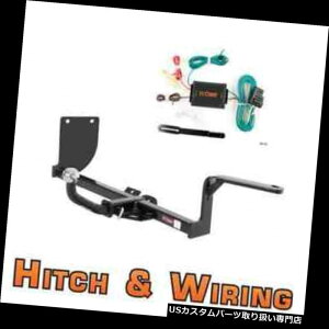 �q�b�`�����o�[ �J�[�g�N���X1�g���[���[�q�b�`��amp; A 06-09�A�N�Z���g�p���[���L�b�g�t���z��2�C���`�{�[����Rio5 Curt Class 1 Trailer Hitch  Wiring Euro kit w/ 2 Ball for 06-09 Accent  Rio5 �y���s�A���i�z