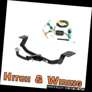 ヒッチメンバー カートクラス2トレーラーヒッチ& A 配線用ユーロキット、2 "ボール付きバイブGT& Matrix Curt Class 2 Trailer Hitch  Wiring Euro kit w/ 2" Ball for Vibe GT  Matrix
