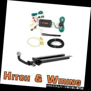 qb`o[ J[gNX1g[[qb`amp; A 00-04{{S40 / V40p2C`{[t[Lbg̔z Curt Class 1 Trailer Hitch  Wiring Euro kit w/ 2" Ball for 00-04 Volvo S40/V40