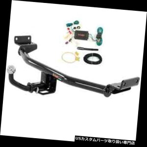 ヒッチメンバー カートクラス2トレーラーヒッチ& A ヒュンダイツーソン用1-7-8 "ユーロマウント付き配線 Curt Class 2 Trailer Hitch  Wiring w/ 1-7-8" Euromount for Hyundai Tucson