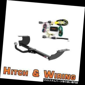 �q�b�`�����o�[ �J�[�g�N���X2�g���[���[�q�b�`��amp; A 05-08�_�b�W�}�O�i���p2�C���`�{�[���t�����[���L�b�g�̔z�� Curt Class 2 Trailer Hitch  Wiring Euro kit w/ 2 Ball for 05-08 Dodge Magnum �y���s�A���i�z
