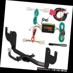 ヒッチメンバー カートクラス1トレーラーヒッチ& A Elantra SE用1-7-8 "ユーロマウント付き配線 Curt Class 1 Trailer Hitch  Wiring w/ 1-7-8" Euromount for Elantra SE
