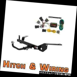 �q�b�`�����o�[ �J�[�g�N���X2�g���[���[�q�b�`��amp; A 96-05�Z�[�u�����S���p2�C���`�{�[���t�����[���L�b�g�̔z�� Curt Class 2 Trailer Hitch  Wiring Euro kit w/ 2 Ball for 96-05 Sable Wagon �y���s�A���i�z