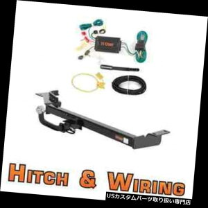 �q�b�`�����o�[ �J�[�g�N���X2�g���[���[�q�b�`��amp; A 97-01 Infiniti Q45�p2�C���`�{�[���t�����[���L�b�g�̔z�� Curt Class 2 Trailer Hitch  Wiring Euro kit w/ 2 Ball for 97-01 Infiniti Q45 �y���s�A���i�z