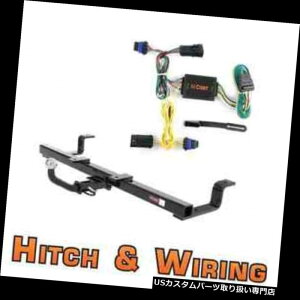 "�q�b�`�����o�[ �J�[�g�N���X1�g���[���[�q�b�`��amp; A 1-7 / 8 ""�{�[���t�����[���L�b�g03-07�T�^�[���C�I���p�{�[�� Curt Class 1 Trailer Hitch  Wiring Euro kit w/ 1-7/8"" Ball for 03-07 Saturn Ion �y���s�A��