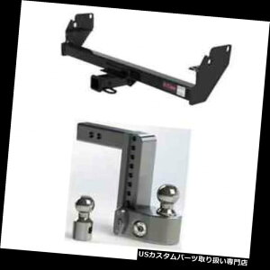 qb`o[ J[g3NXg[[qb`w / TacomapS\8C`{[}Eg Curt Class 3 Trailer Hitch w/Weigh Safe Adjustable 8" Ball Mount for Tacoma