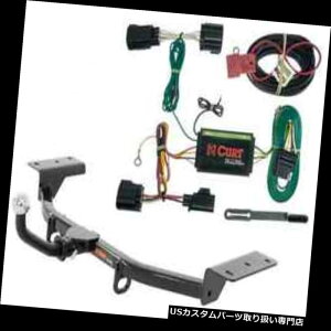 ヒッチメンバー カートクラス1トレーラーヒッチ&amp; A フォードフォーカスST用1-7-8 "ユーロマウント付き配線 Curt Class 1 Trailer Hitch  Wiring w/ 1-7-8" Euromount for Ford Focus ST
