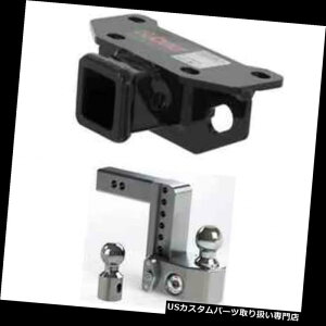 qb`o[ J[gNX3g[[qb`W / GX 460pS\6C`{[}Eg Curt Class 3 Trailer Hitch w/Weigh Safe Adjustable 6" Ball Mount for GX 460