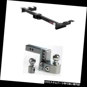 qb`o[ J[gNX3g[[qb`w / SierrapS\4 "{[}Eg Curt Class 3 Trailer Hitch w/Weigh Safe Adjustable 4" Ball Mount for Sierra