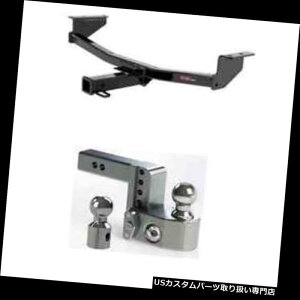 qb`o[ Curt Class 3 Trailer Hitch w / Safe Safe 4 "{[}Egp[O Curt Class 3 Trailer Hitch w/Weigh Safe Adjustable 4" Ball Mount for Rogue