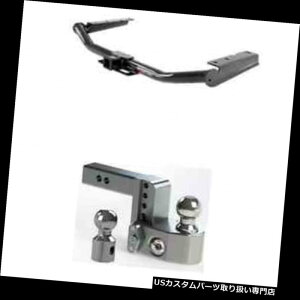 qb`o[ J[g̃NX3̃g[[qb`w /nC_[̂߂̈SȒ߉\4 "{[}Eg Curt Class 3 Trailer Hitch w/Weigh Safe Adjustable 4" Ball Mount for Highlander