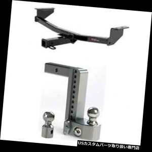 qb`o[ Curt Class 3 Trailer Hitchid/dʁjSɒ\10C`[Op{[}Eg Curt Class 3 Trailer Hitch w/Weigh Safe Adjustable 10" Ball Mount for Rogue