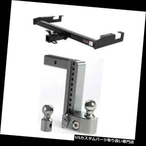qb`o[ J[gNX3g[[qb`w /SȒ\10C`Vo[hp{[}Eg Curt Class 3 Trailer Hitch w/Weigh Safe Adjustable 10" Ball Mount for Silverado